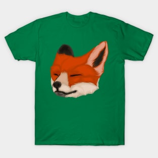 fox head sleeping T-Shirt